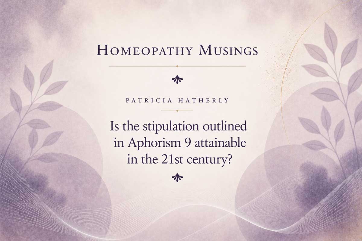 Patricia Hatherly Homoeopath